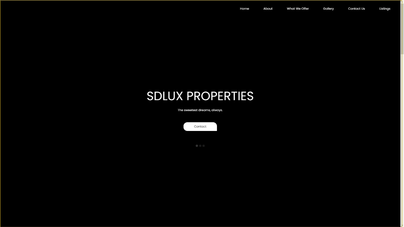 Contact Page UI Animation